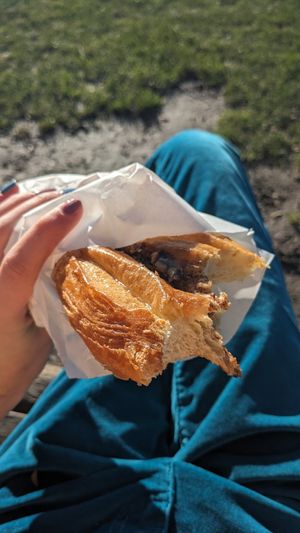 Cinnamon and hazelnut twist at The Artisan Baker in Cheltenham