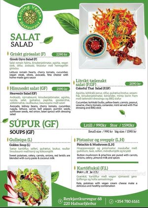   at Loving Vegan  in Hafnarfjordur