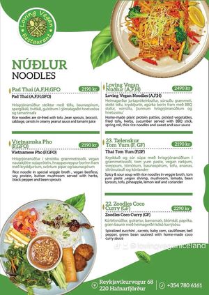   at Loving Vegan  in Hafnarfjordur