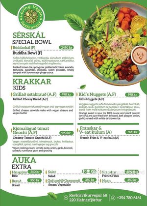   at Loving Vegan  in Hafnarfjordur