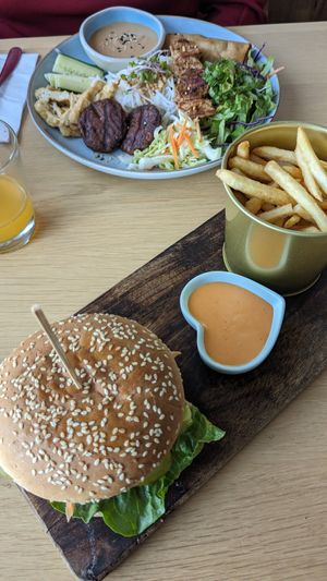 In at Loving Vegan  in Hafnarfjordur