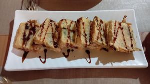 Tofu rebozado at Warung Indostar  in Viveiro