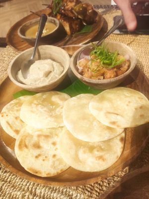 Pan tostado con salsa de berenjena at Pawikan in Puerto Princesa