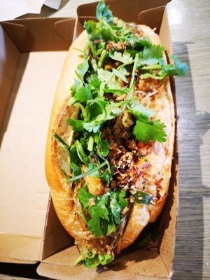 Vegan Banh Mi at Bun Mi in Subiaco