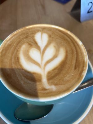 Soya latte  at Whitechurch in Durham