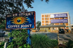 Water Street Coffee Joint - Exterior - Taken from Google at Water Street Coffee Joint - Downtown in Kalamazoo