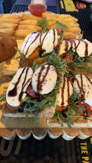 Bruschettaa  at Migu's Bar in Apulia