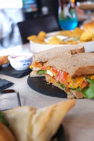 Sande rústica frango  at Migu's Bar in Apulia