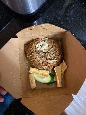 Fried rice at SUPE Vegan - George Town in Penang