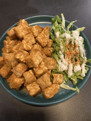 Curry tempeh   at SUPE Vegan - George Town in Penang