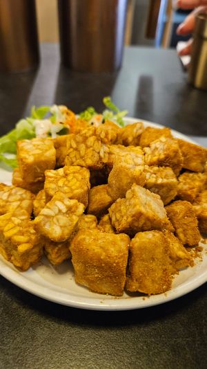 Tempeh at SUPE Vegan - George Town in Penang