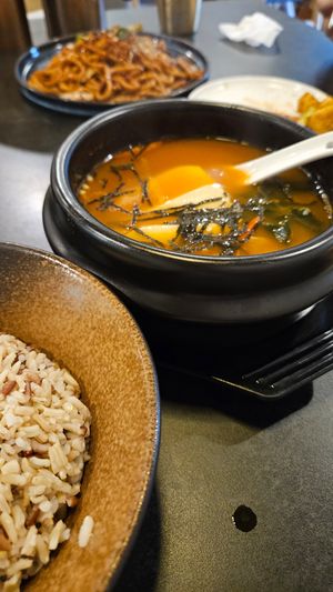 Soupy kimchi dish at SUPE Vegan - George Town in Penang
