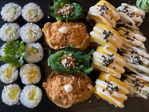 Sushi 22 Platter.   at SUPE Vegan - George Town in Penang