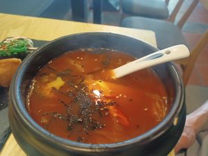 Kimchi soup at SUPE Vegan - George Town in Penang