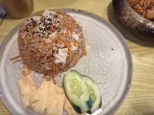Fried rice tempeh at SUPE Vegan - George Town in Penang