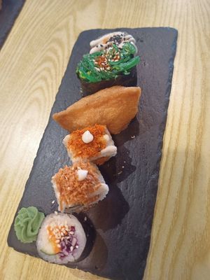 Sushi full plate small at SUPE Vegan - George Town in Penang