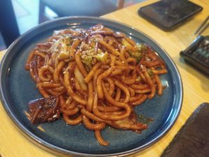 Teriyaki udon at SUPE Vegan - George Town in Penang