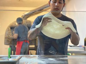 Handmade with the best ingredients and love ♥️ at ISKA Pizza in Puerto Baquerizo Moreno