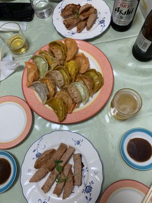   at Senjo Handmade Gyoza Shop in Tokyo