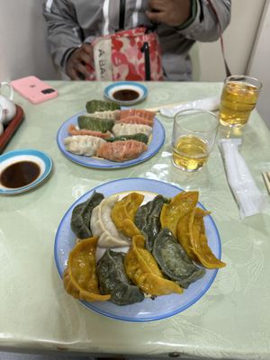   at Senjo Handmade Gyoza Shop in Tokyo