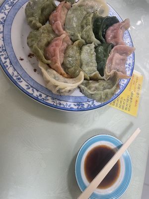   at Senjo Handmade Gyoza Shop in Tokyo