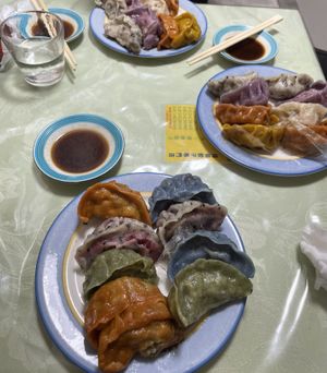   at Senjo Handmade Gyoza Shop in Tokyo