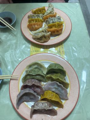   at Senjo Handmade Gyoza Shop in Tokyo