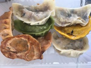 Gyoza at Senjo Handmade Gyoza Shop in Tokyo