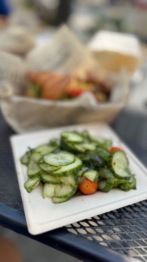 Cucumber Salad  at Urban Deli in Savannah