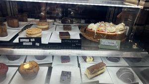 Chocolate cake bar was so good I should have got two  at Urban Deli in Savannah