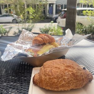 Chocolate croissant  at Urban Deli in Savannah