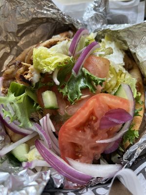 Vegan gyro  at Urban Deli in Savannah