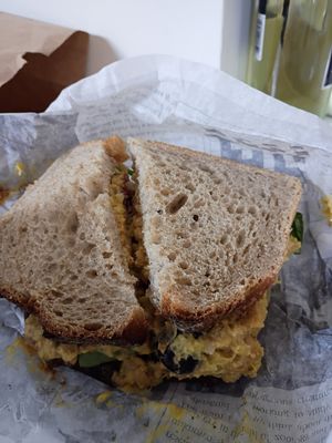 Chicken salad sandwich at Urban Deli in Savannah