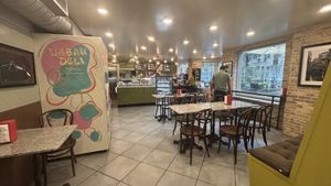 Cute Inside seating   at Urban Deli in Savannah