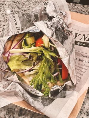 Falafel Gyro   at Urban Deli in Savannah