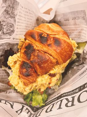 Chickun salad sandwich   at Urban Deli in Savannah