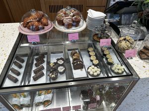 EVERYTHING here is vegan!   at Elias Coffee Shop in Prague