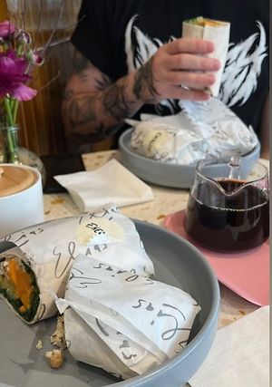   at Elias Coffee Shop in Prague