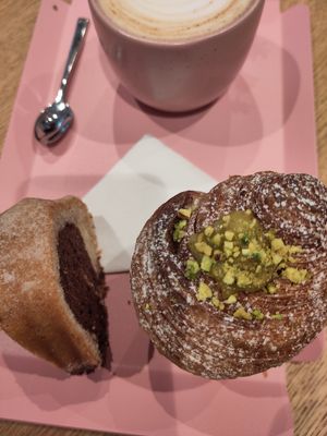 Marble cake at Elias Coffee Shop in Prague