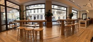   at Elias Coffee Shop in Prague