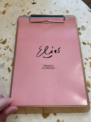   at Elias Coffee Shop in Prague