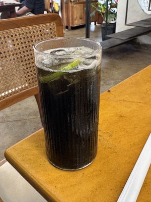 House Made Cola . Must try for those who don’t drink cola because of the refined sugar   at Greenr in Panaji