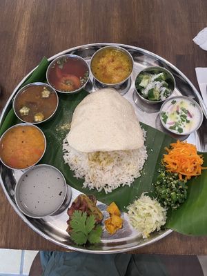 Fixed lunch set (¥1.840)  at MALAYALAM - 南インド料理 マリアラム in Naha