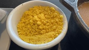 Farofa vegana #Veganuary at Terra Brasilis in Rio De Janeiro