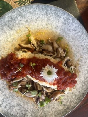 palm heart spaghetti   at Terra Brasilis in Rio De Janeiro