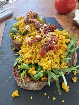 Vegan brunch.   at Vivi Bistrot - Piazza Venezia in Rome