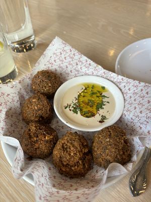 falafel no egg white  at Safta in Denver