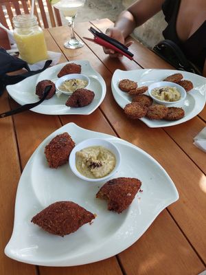 Kibbeh at Khalilieh Parrilla Bar in Santa Cruz De Mompox