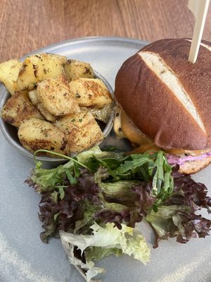 Satay Slay Burger   at Vegivores  in Bournemouth