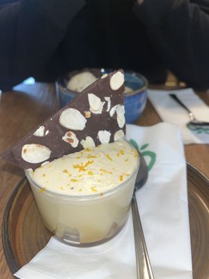 Mince pie trifle  at Vegivores  in Bournemouth